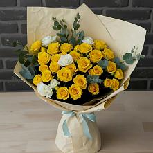 Букет цветов из:  Розы #REPLACE_PRED# Мулино