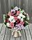 Букет цветов из: Альстромерии, Гвоздики, Розы и Хризантемы в Мулино