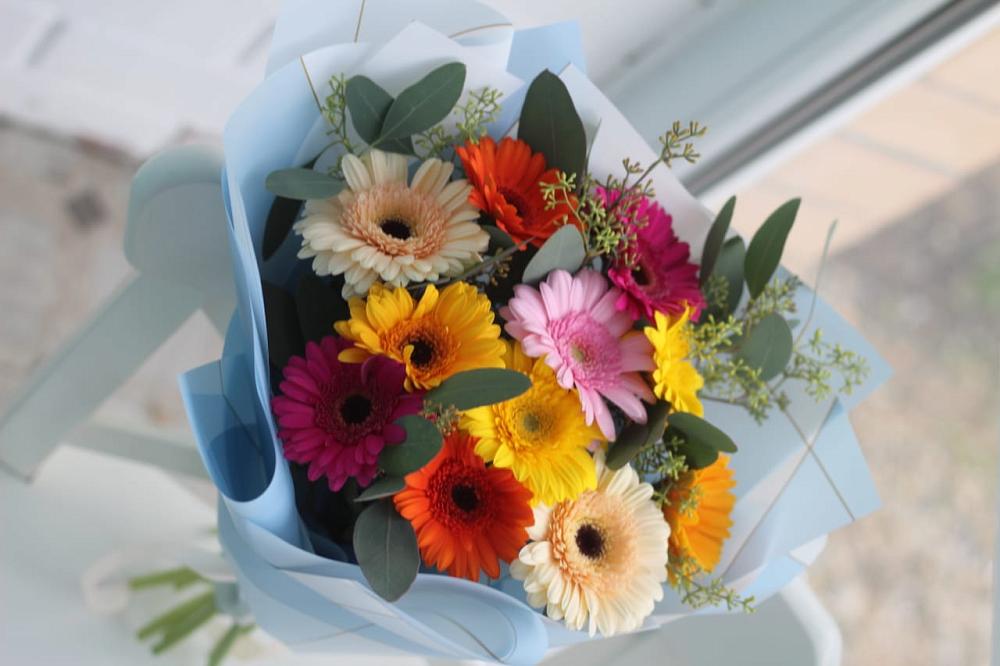 Букет цветов из: Герберы в Мулино