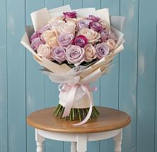 Букет цветов из:  Розы #REPLACE_PRED# Мулино