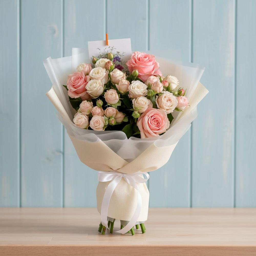 Букет цветов из: Розы в Мулино