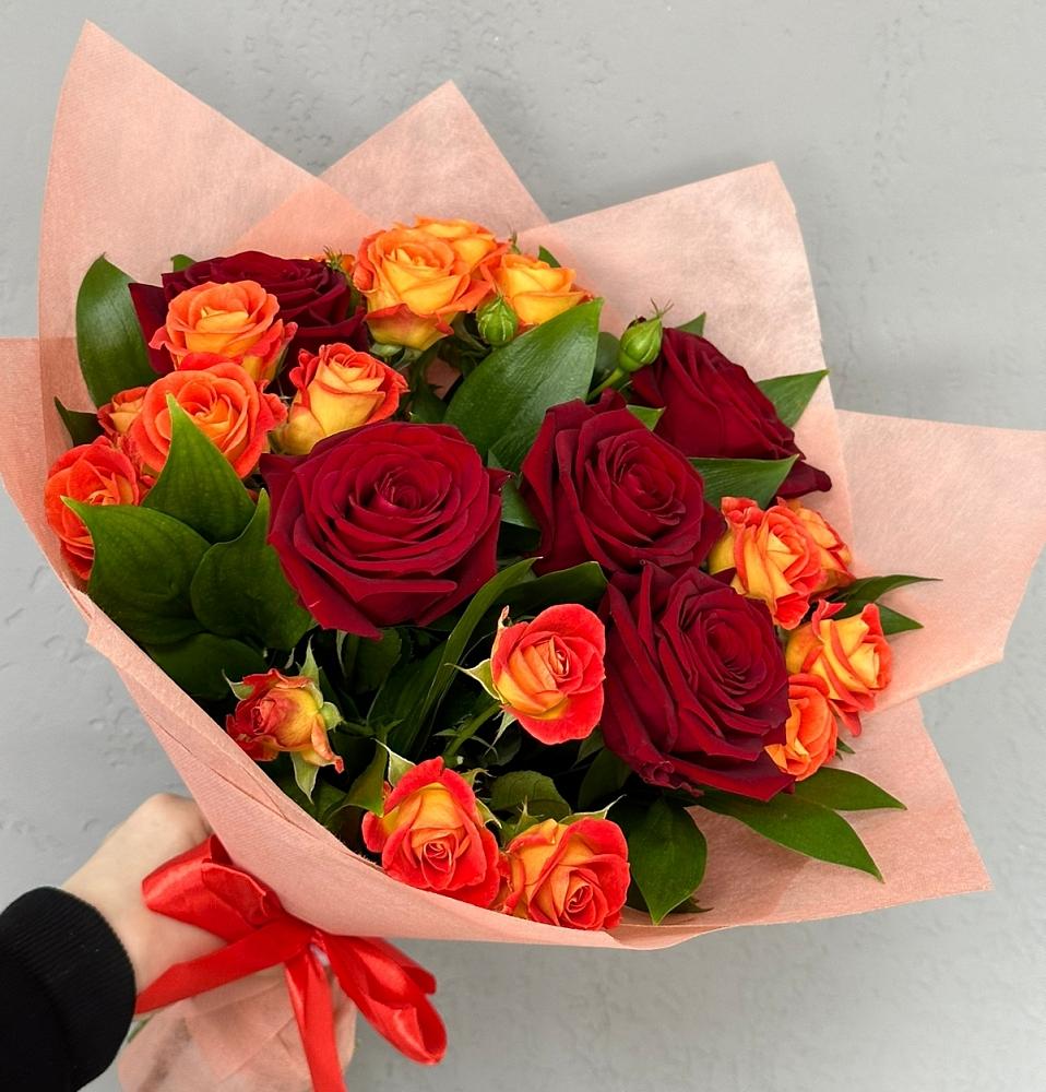 Букет Любовь и восторг в Мулино