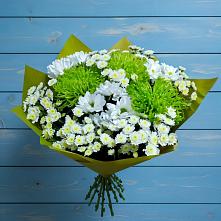 Букет цветов из:  Хризантемы #REPLACE_PRED# Мулино