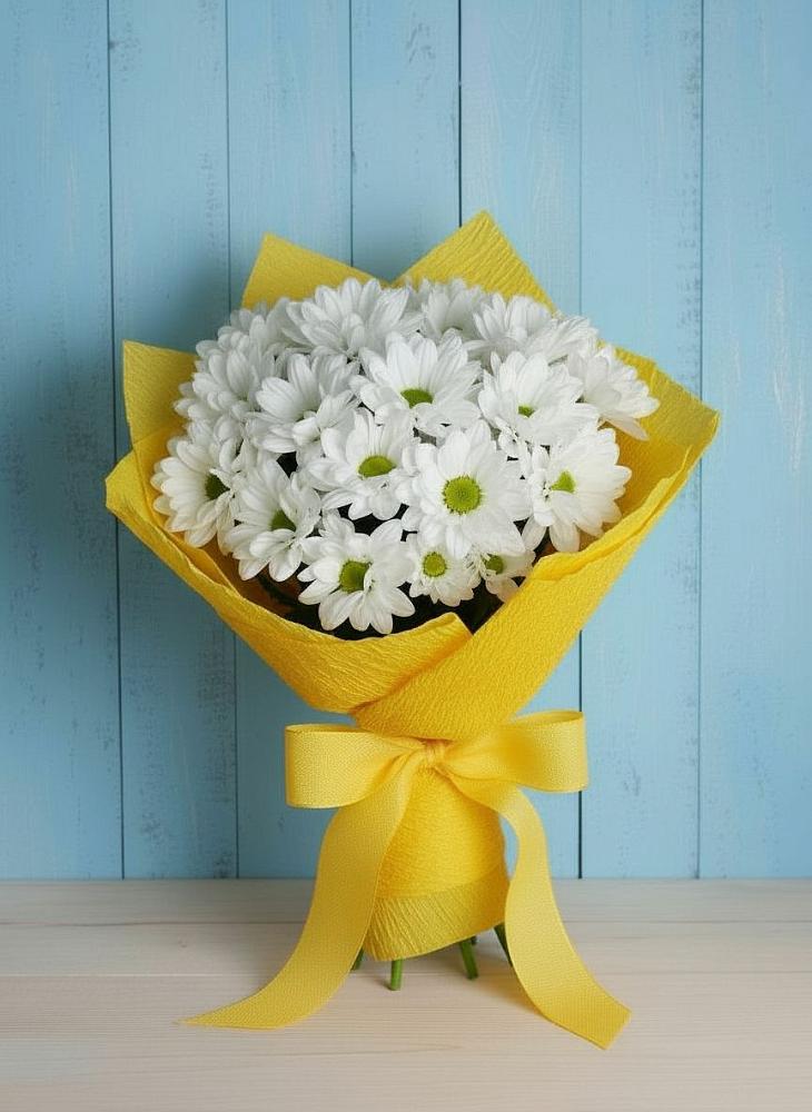 Букет цветов из: Хризантемы в Мулино