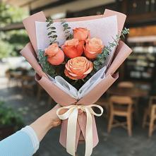 Букет цветов из:  Розы в Мулино