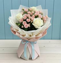 Букет цветов из:  Розы в Мулино
