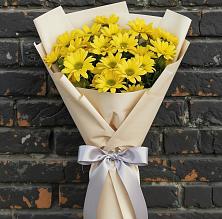 Букет цветов из:  Хризантемы #REPLACE_PRED# Мулино
