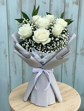 Букет цветов из:  Розы в Мулино