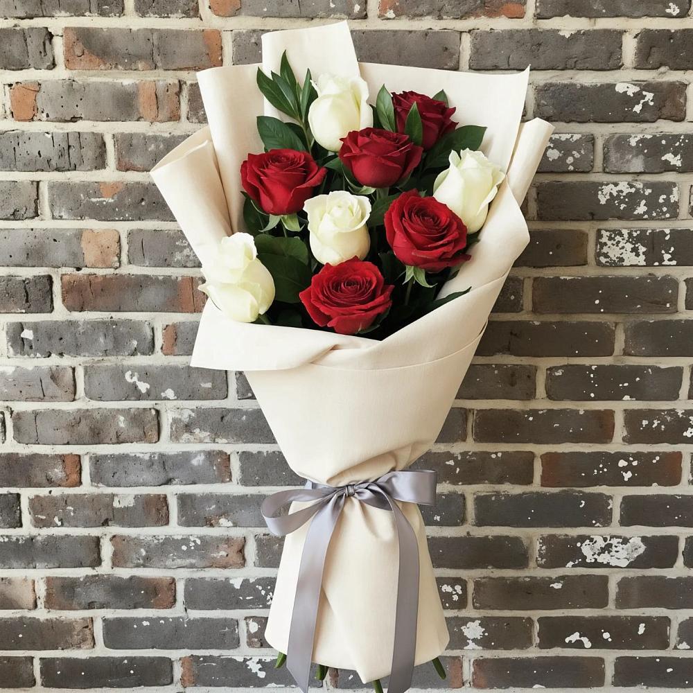 Букет цветов из: Розы в Мулино