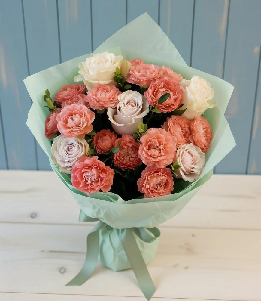 Букет цветов из: Розы в Мулино