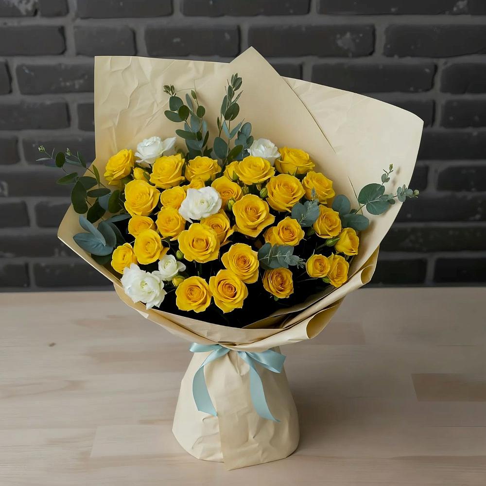 Букет цветов из: Розы в Мулино