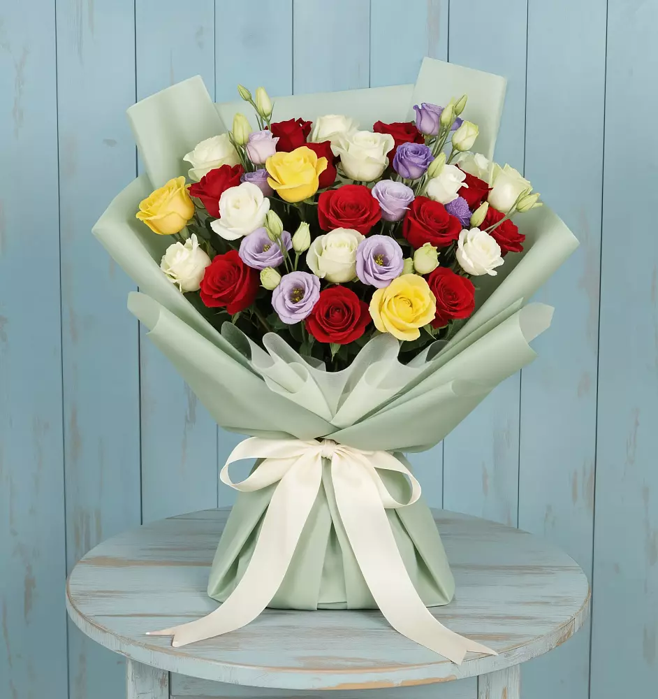 Букет цветов из: Розы в Мулино