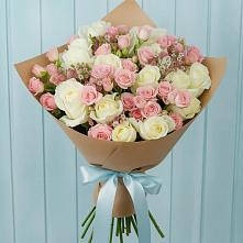 Букет цветов из:  Розы в Мулино