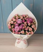 Букет цветов из:  Розы в Мулино